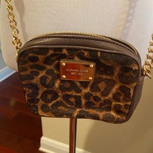 Leopard Michael Kors purse
